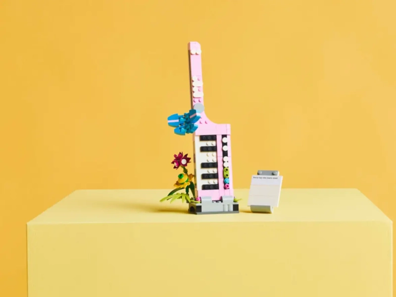 LEGO Creator 31169 Písací stroj s kvetmi.