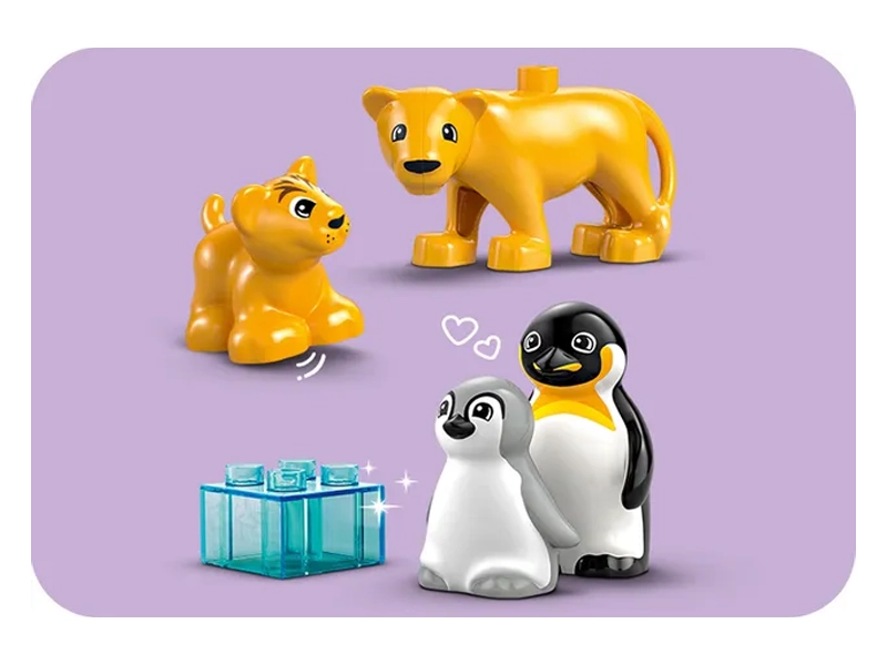 LEGO® DUPLO® 10442 Tučniaky a levy.