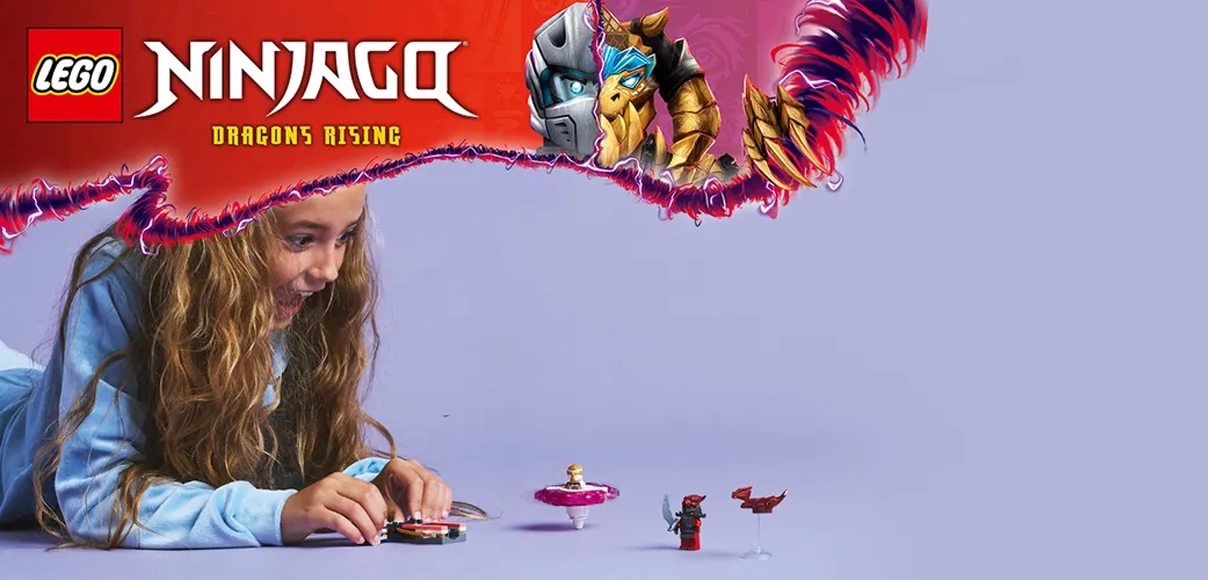 HERO LEGO® NINJAGO® 71824 Sorin dračí Spinjitzu spinner.