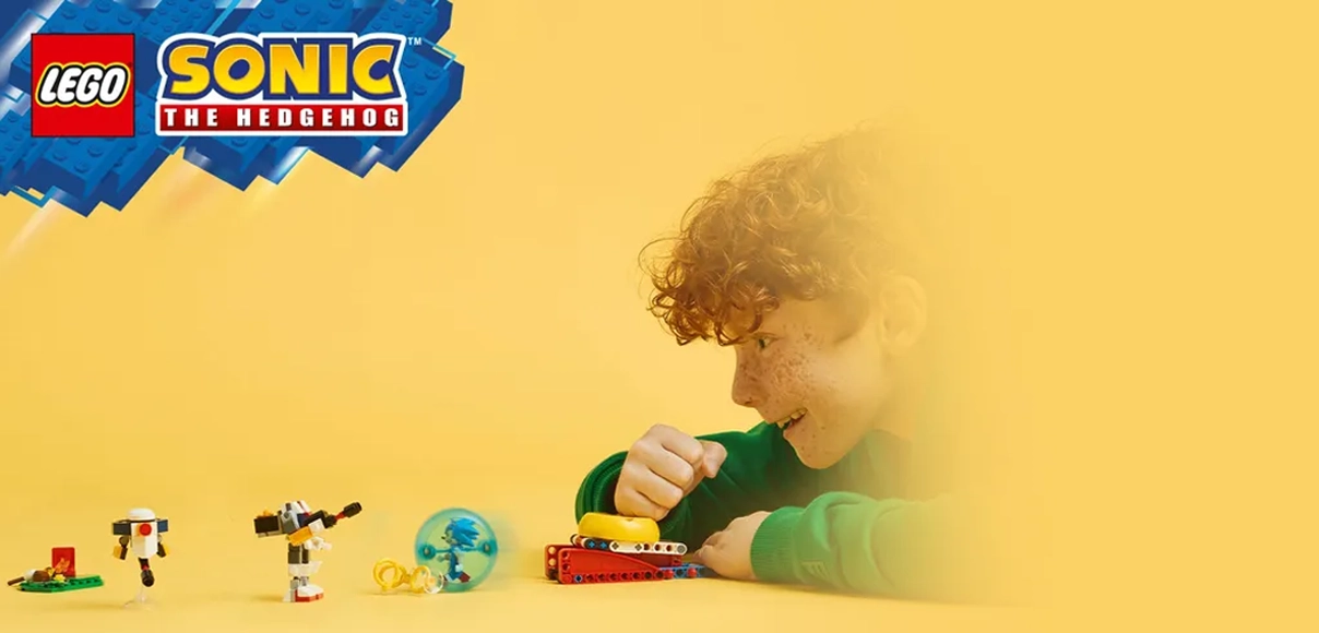 HERO LEGO® Sonic the Hedgehog™ 77001 Sonic a súboj pri táboráku.