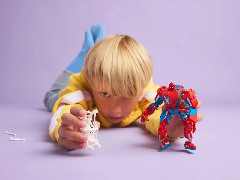 LEGO 76308 Spider-Man v robotickom obleku vs. Anti-Venom.