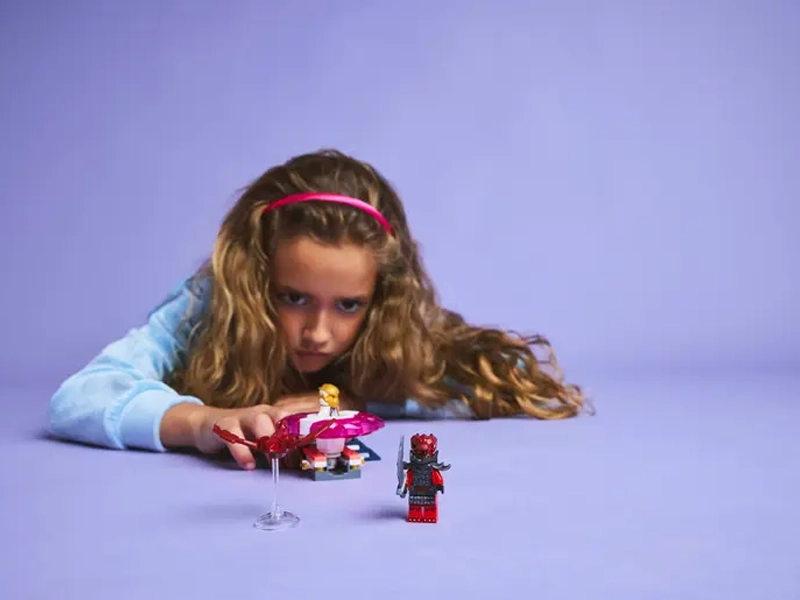 Stavebnica LEGO® NINJAGO® 71824 Sorin dračí Spinjitzu spinner.