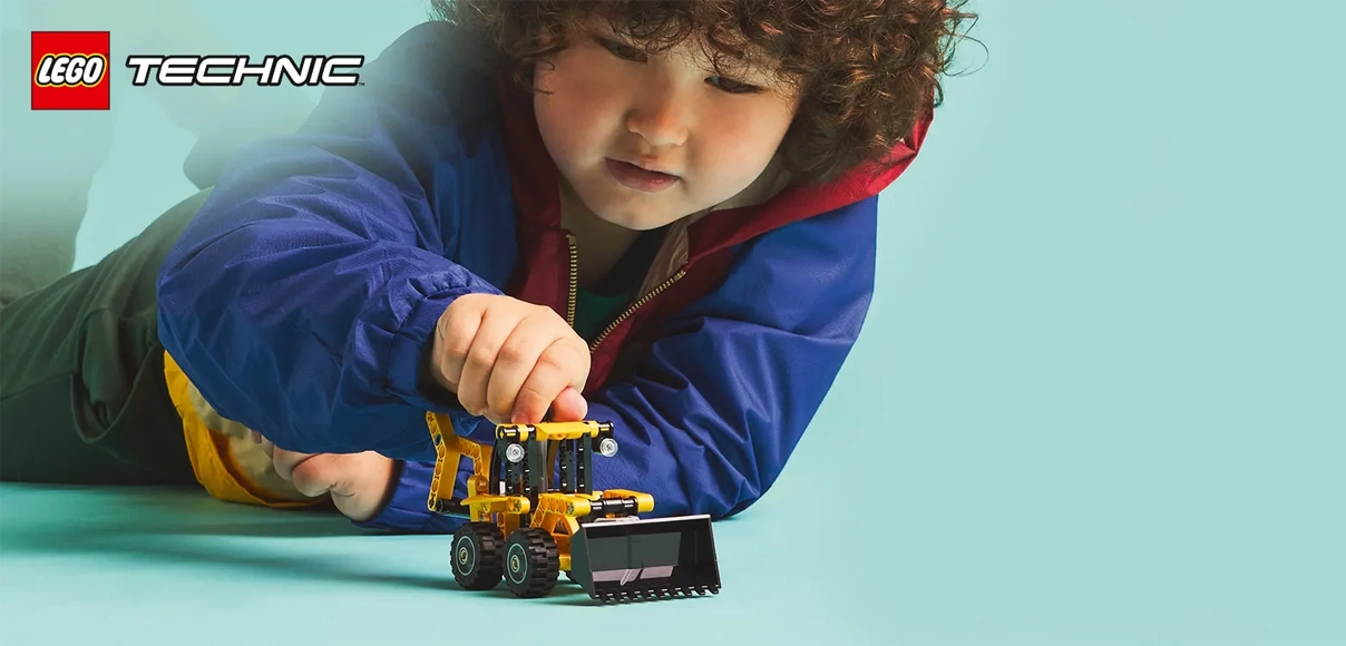 HERO LEGO® Technic 42197 Zadný nakladač.