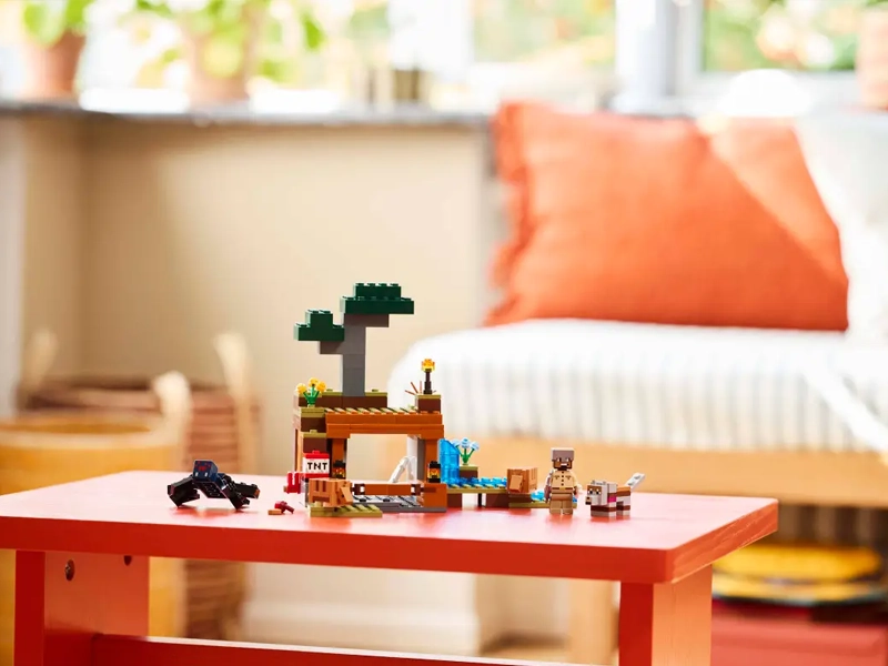 Stavebnica LEGO® Minecraft® 21269 Výprava do bane a pásovec.