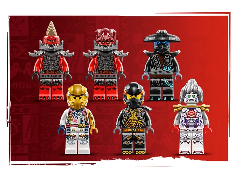LEGO&reg; NINJAGO&reg; 71834 Minifig&uacute;rky.