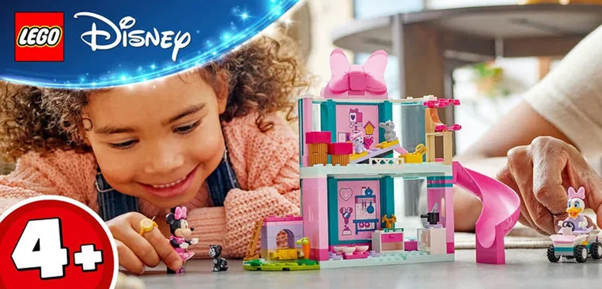 HERO LEGO Disney 43274 Minnie a hotel pre domácich miláčikov