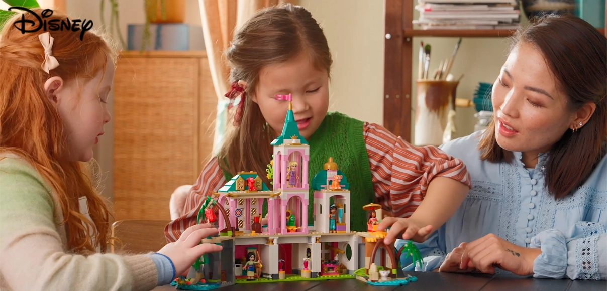 HERO LEGO Disney Hrad princezien a kráľovskí domáci miláčikovia