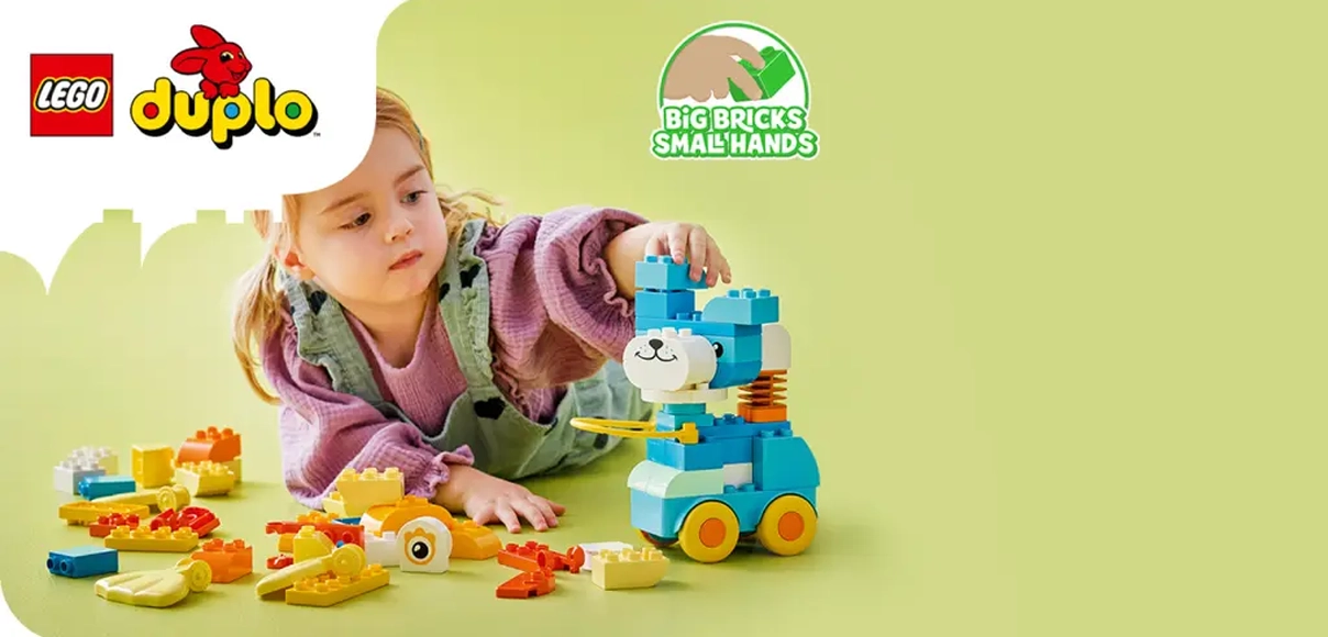 HERO LEGO® DUPLO® 10448 3 v 1: Zvieratká na kolieskach