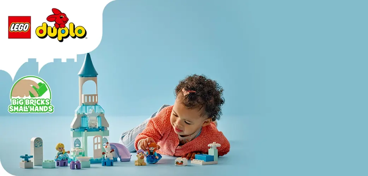 hero LEGO® DUPLO®  Disney 10455 Ľadové kráľovstvo: Anna a Elsa a oslava na hrade