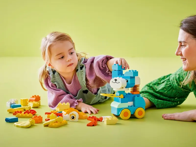 LEGO® DUPLO® 3 v 1: Zvieratká na kolieskach