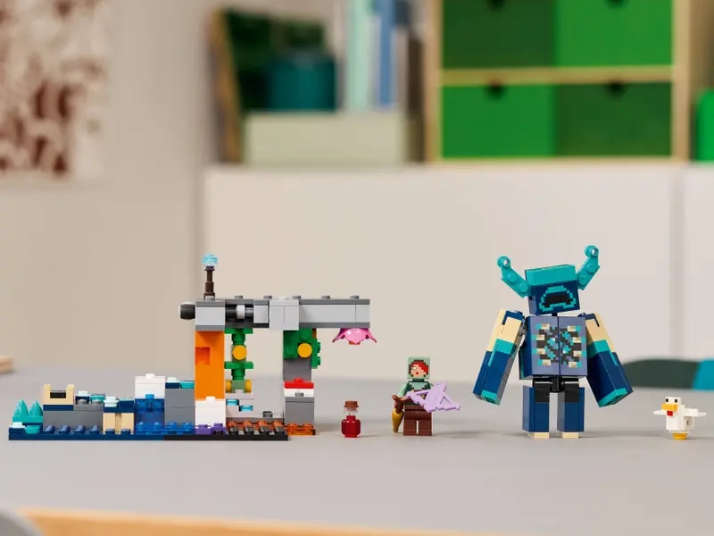 LEGO® Minecraft® 21274 Stretnutie so Strážcom