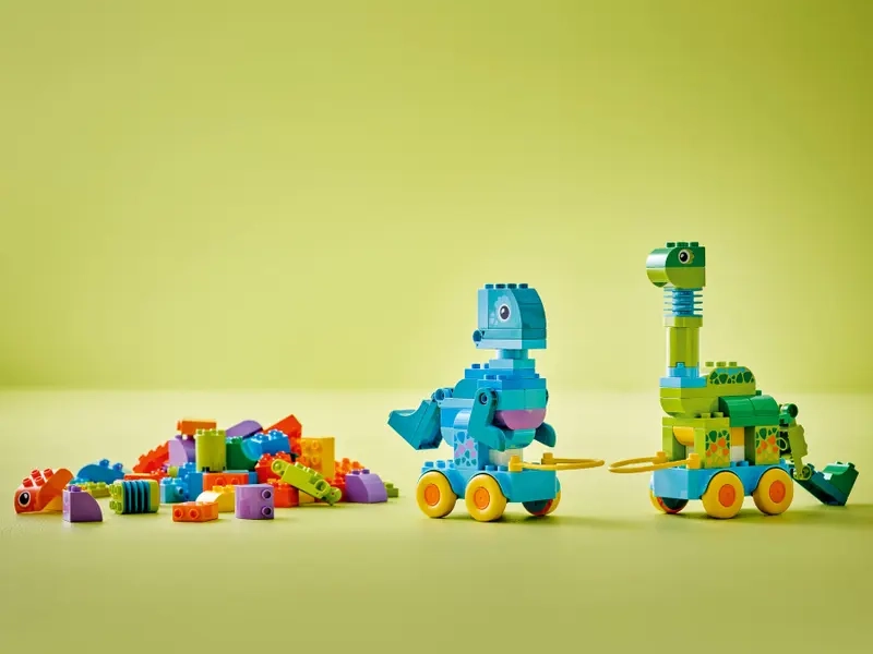 Stavebnica LEGO&reg; DUPLO&reg; 10451 3 v 1: Dinosaury na kolieskach