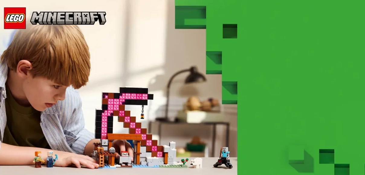 HERO LEGO® Minecraft® 21277 Krompáčová baňa