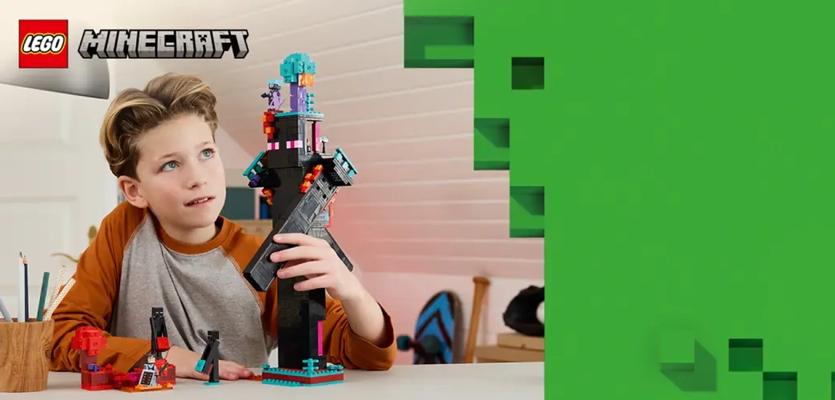 HERO LEGO® Minecraft® 21279 Endermanova veža