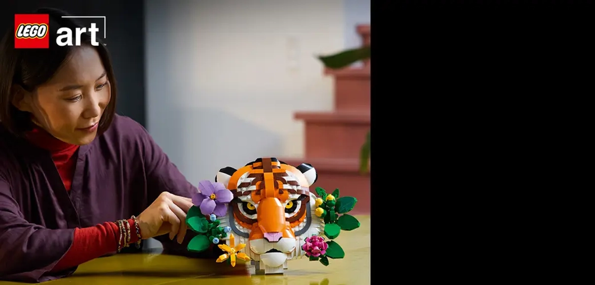 HERO LEGO® Art 31217 Kolekcia zvierat – Tiger