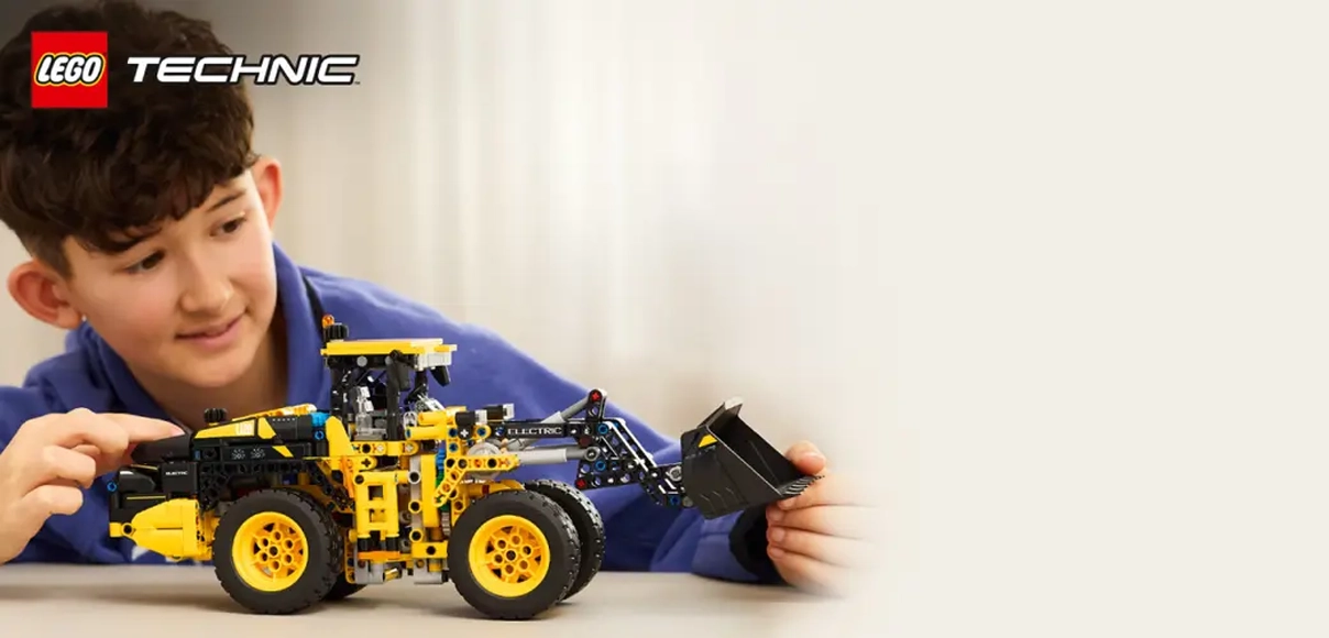 HERO LEGO® Technic 42209 Lopatový nakladač Volvo L120 Electric