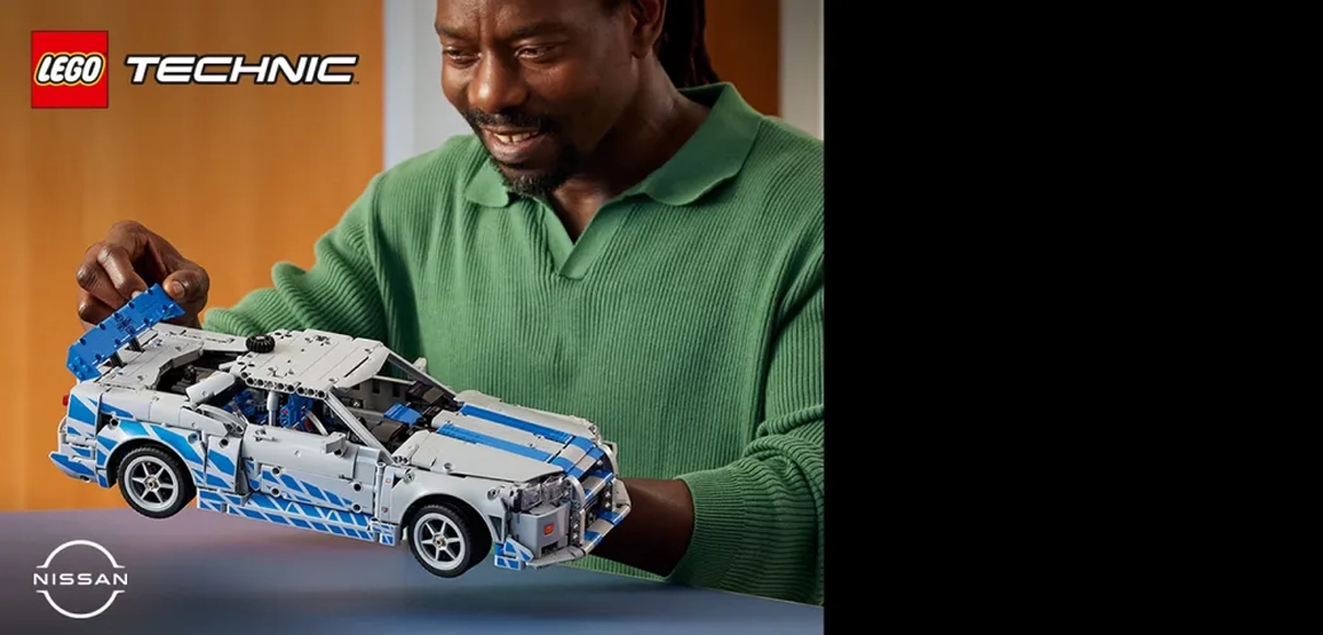 HERO LEGO® Technic 42210 2 Fast 2 Furious Auto Nissan Skyline GT-R (R34)