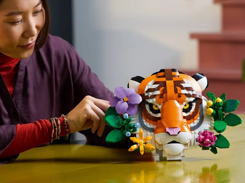 LEGO® Art 31217 Kolekcia zvierat – Tiger