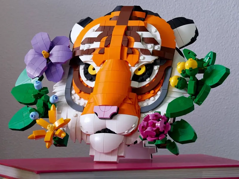 LEGO® Art Kolekcia zvierat – Tiger