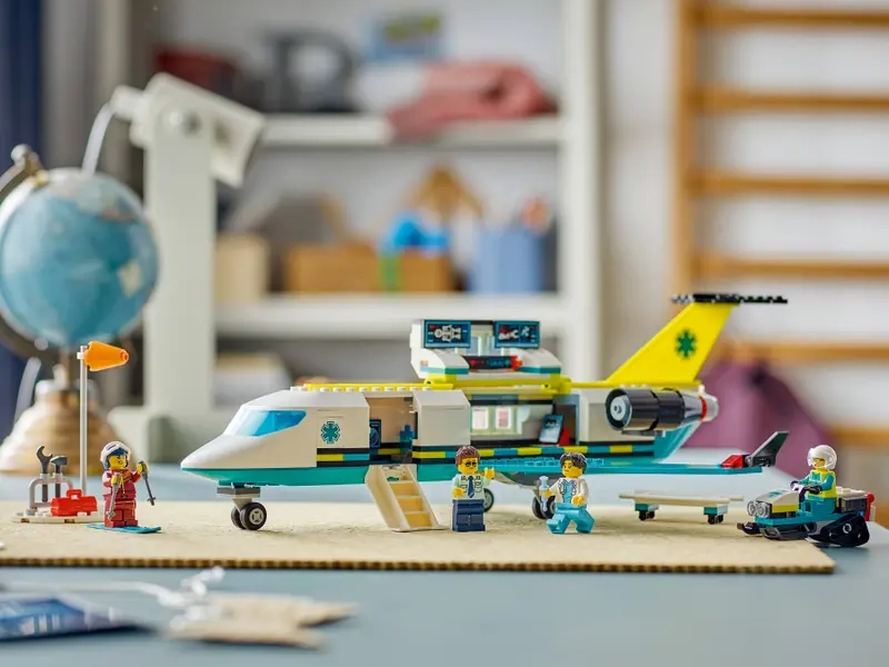 Stavebnica LEGO® City 60465 Lietadlo záchranárskej služby