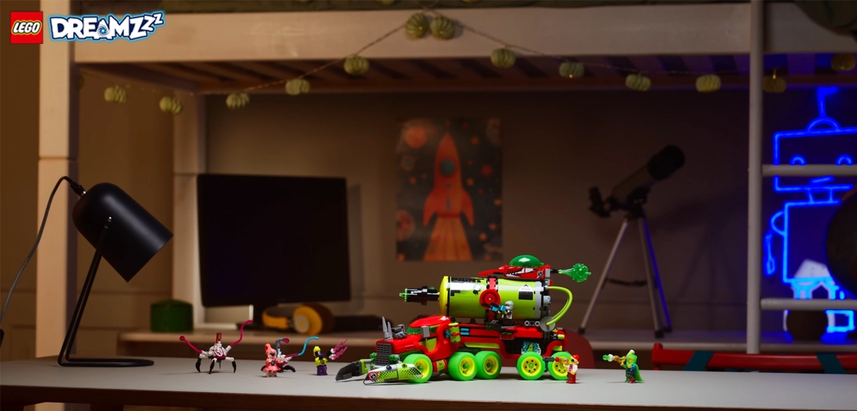 HERO LEGO® DREAMZzz™ 71499 Mateovo vozidlo v podobe farby v spreji