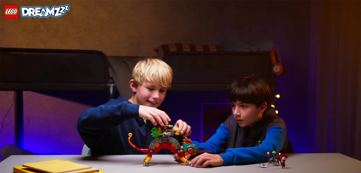 HERO LEGO® DREAMZzz™ 71492 Mateo a jeho ohnivý chameleón