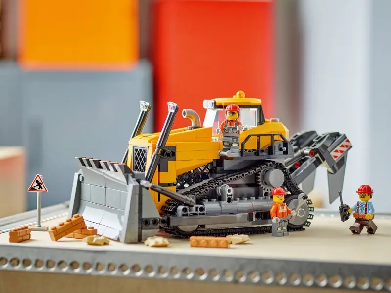 LEGO® City 60466 Žltý buldozér