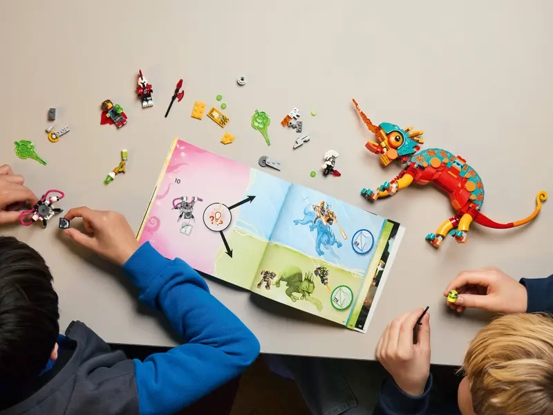 LEGO® DREAMZzz™ Ohnivý chameleón