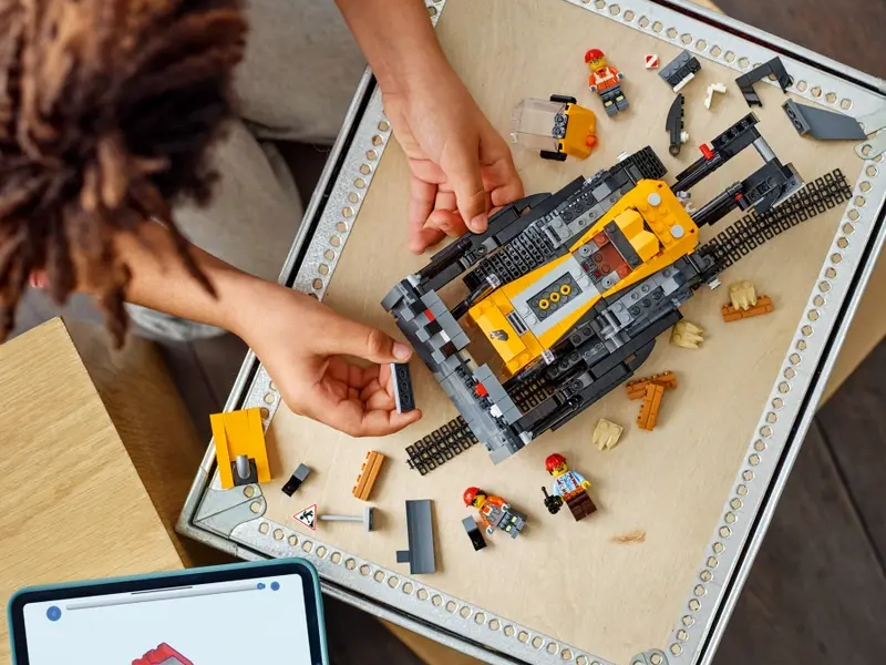 Stavebnica LEGO® City 60466 Žltý buldozér