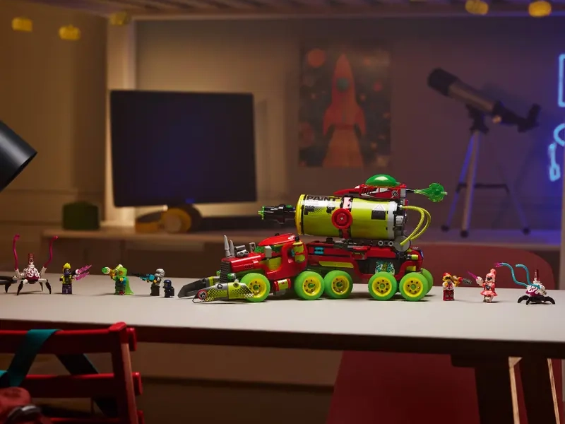 Stavebnica LEGO® DREAMZzz™ 71499 Mateovo vozidlo v podobe farby v spreji