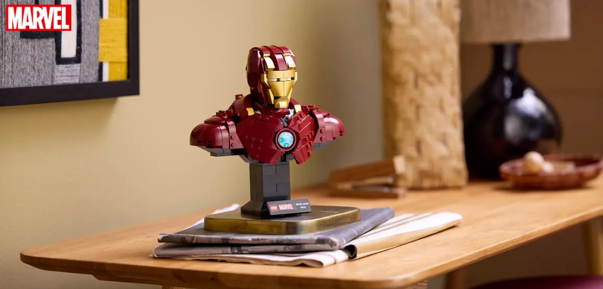 HERO LEGO®  Marvel 76327 Busta Iron Man MK4