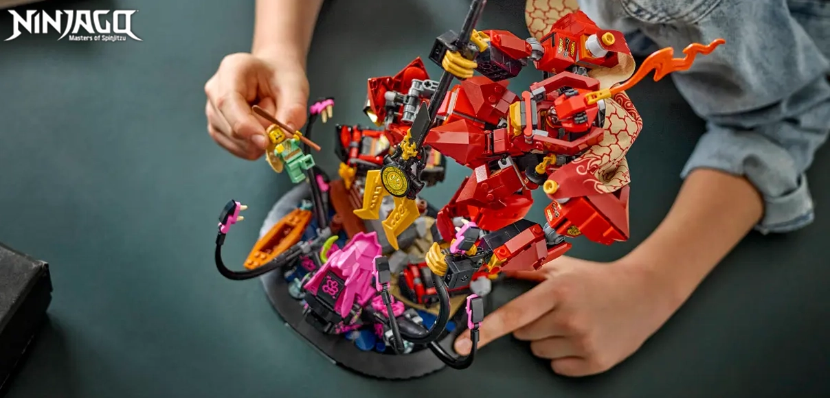 HERO LEGO® NINJAGO® 71846 Robot Ohnivého rytiera