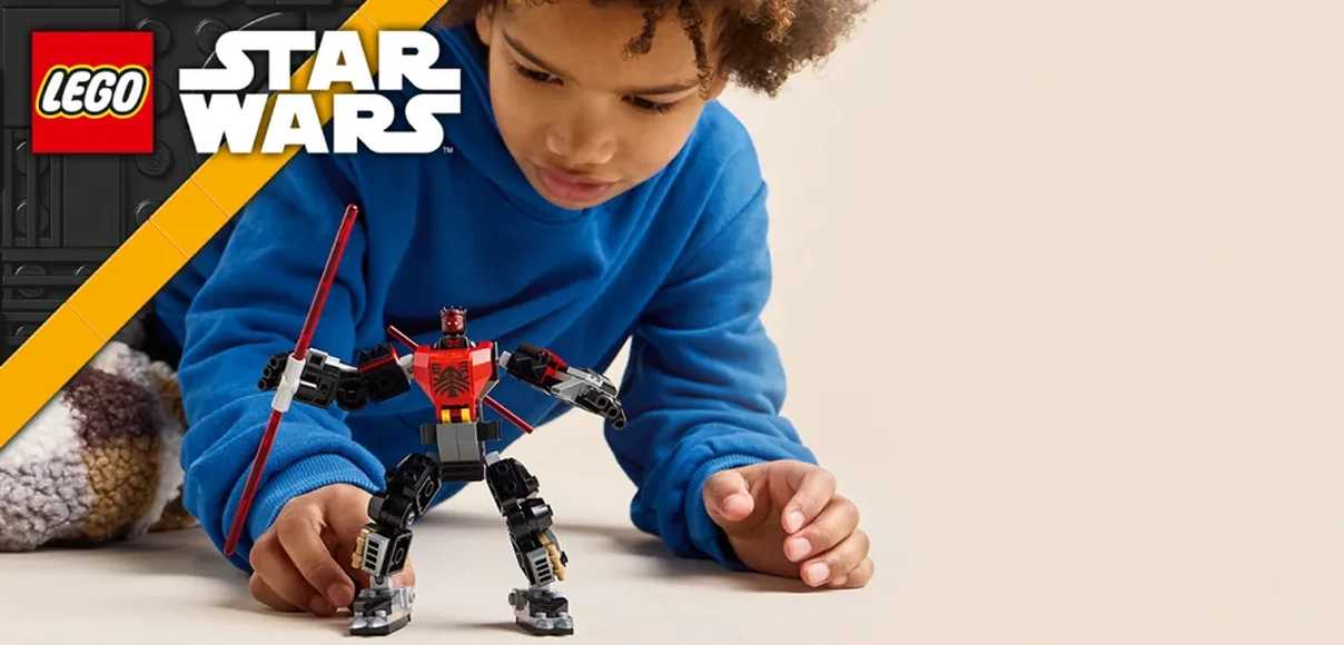 HERO LEGO® Star Wars™ 75411 Darth Maul™ a jeho robotický oblek