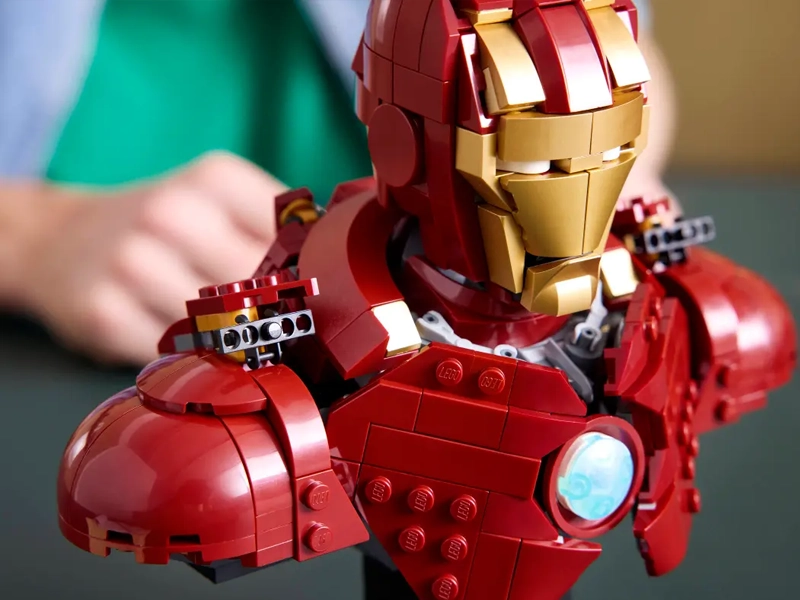 Stavebnica LEGO®  Marvel 76327 Busta Iron Man MK4