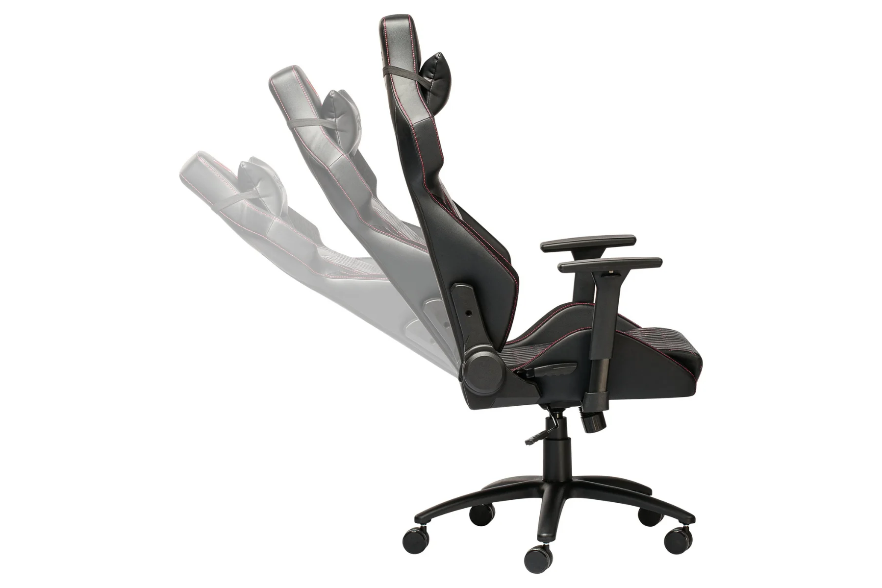 Ergonomická herná stolička Yenkee YGC 110RD GHOST nova uroven pohodlia pri hrani