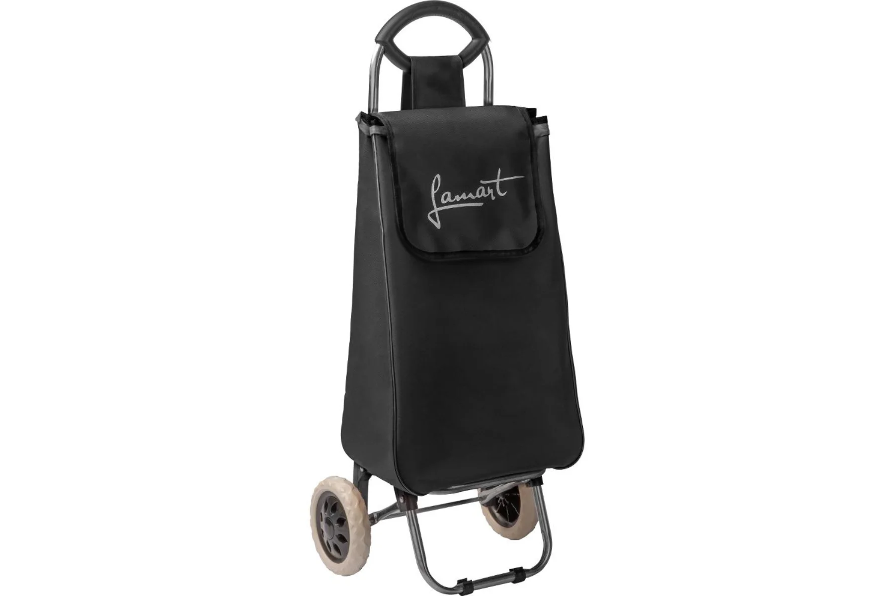 Pojazdná nákupná taška na kolieskach Lamart LT8058 polyester kovova konstrukcia