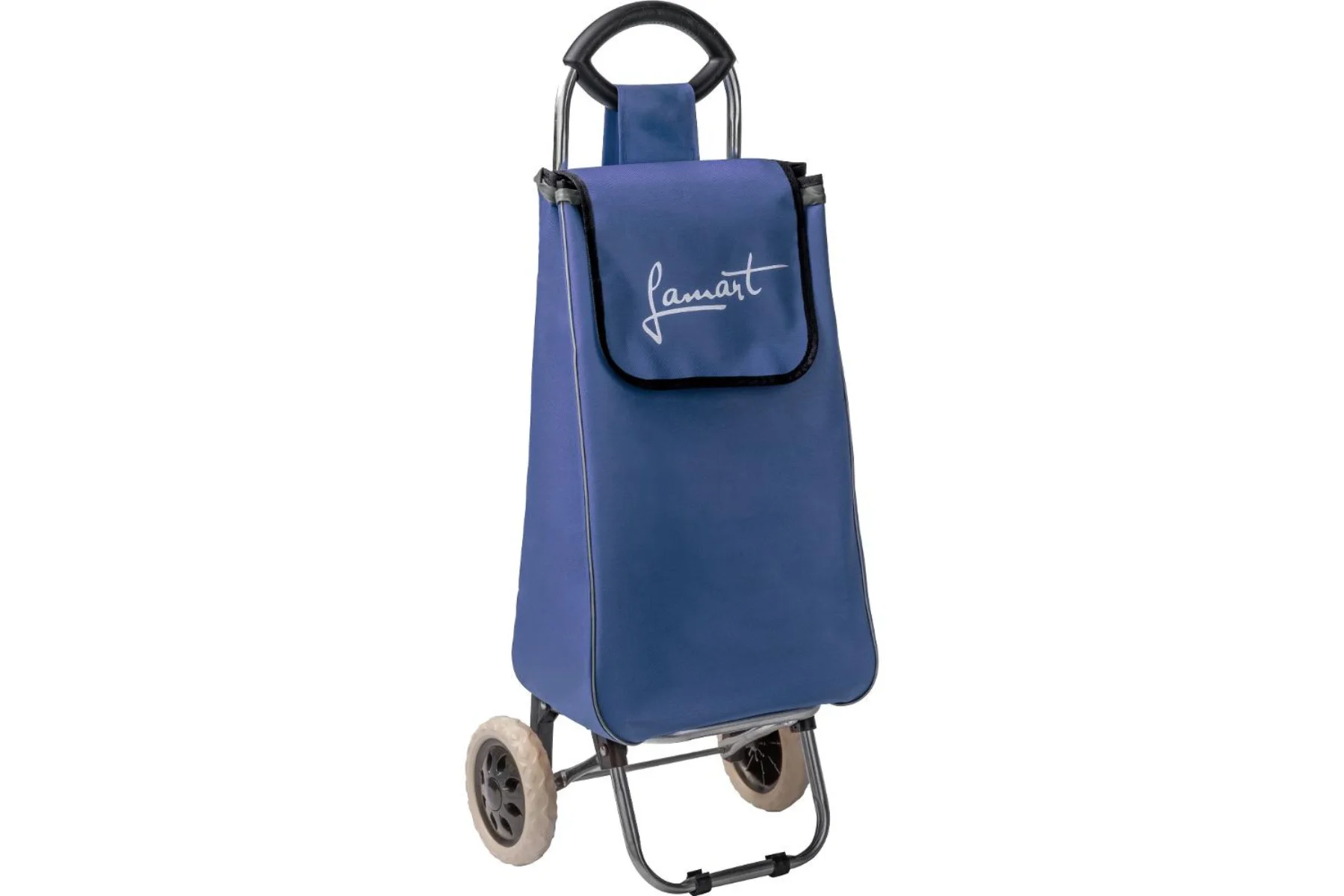 Pojazdná nákupná taška na kolieskach Lamart LT8059 polyester kovova konstrukcia
