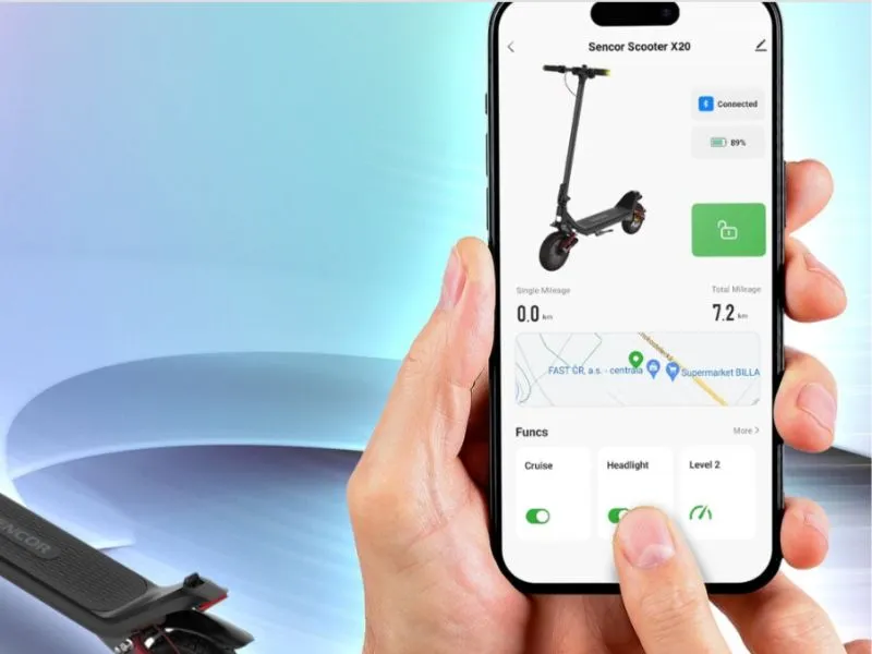 Aplikácia a ovládanie