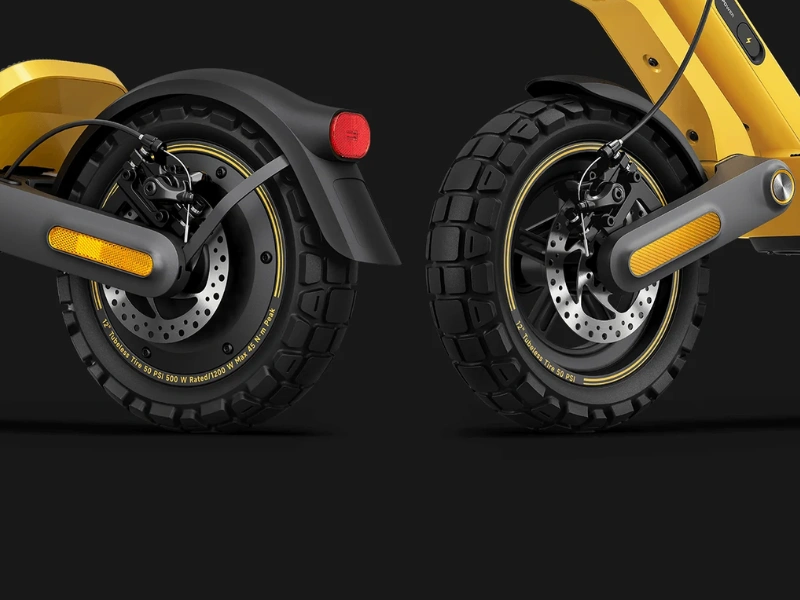 Elektrická kolobežka Xiaomi Electric Scooter 6 Ultra poskytuje bezpečnú jazdu na každom teréne.