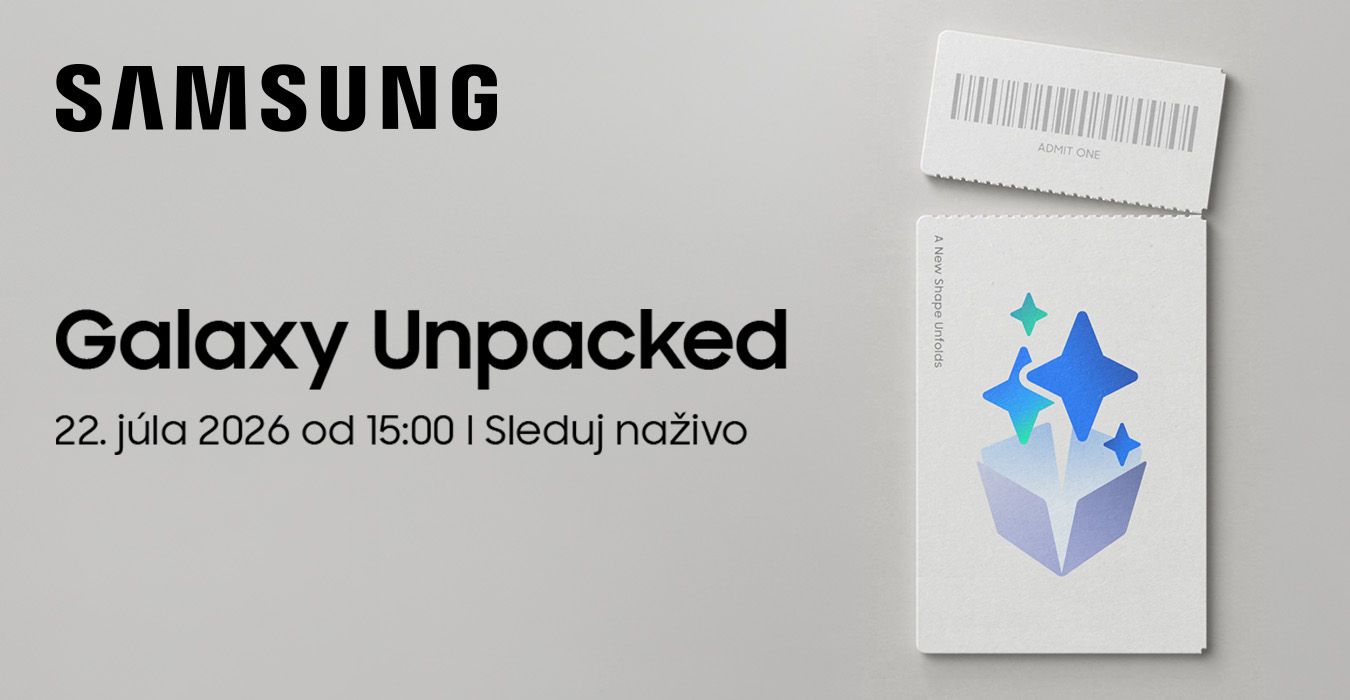 Samsung Galaxy Unpacked 22. júla 2026 od 15:00
