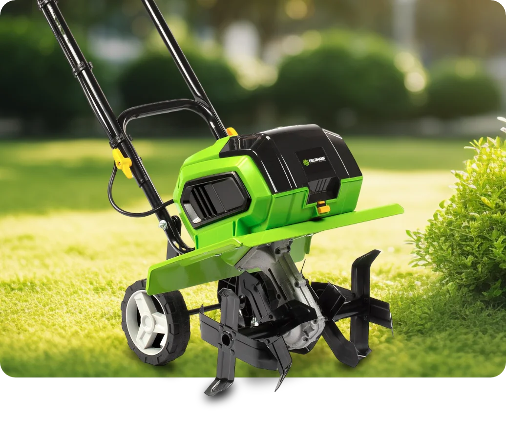 Akumulátorový kultivátor Fieldmann FZK 70305-0 flexibilita efektivnost