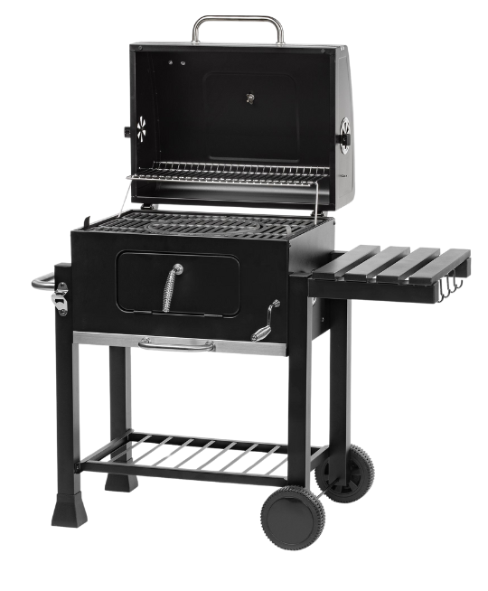 Gril na drevené uhlie FZG 1108 ponúka autentické griloavnie pre celú rodinu.