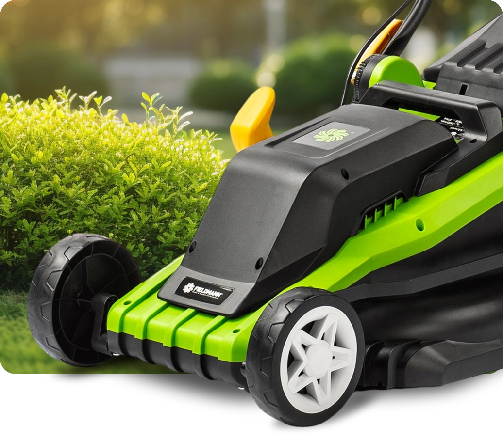 Elektrická kosačka Fieldmann FZR 2041-E dokonala starostlivost