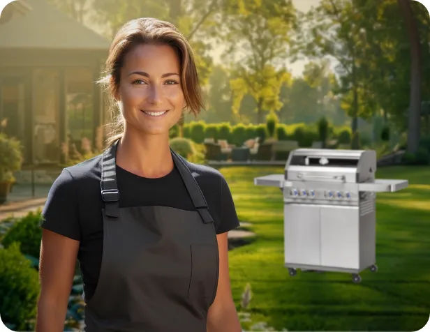 Vychutnajte si grilovanie vo veľkom vďaka štedrej ploche liatinového roštu grilu Fieldmanm FZG 3025.