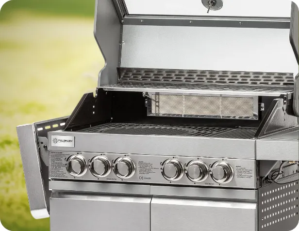 Sklopná doska grilu FZG 3025 vám prinesie extra pohodlie.