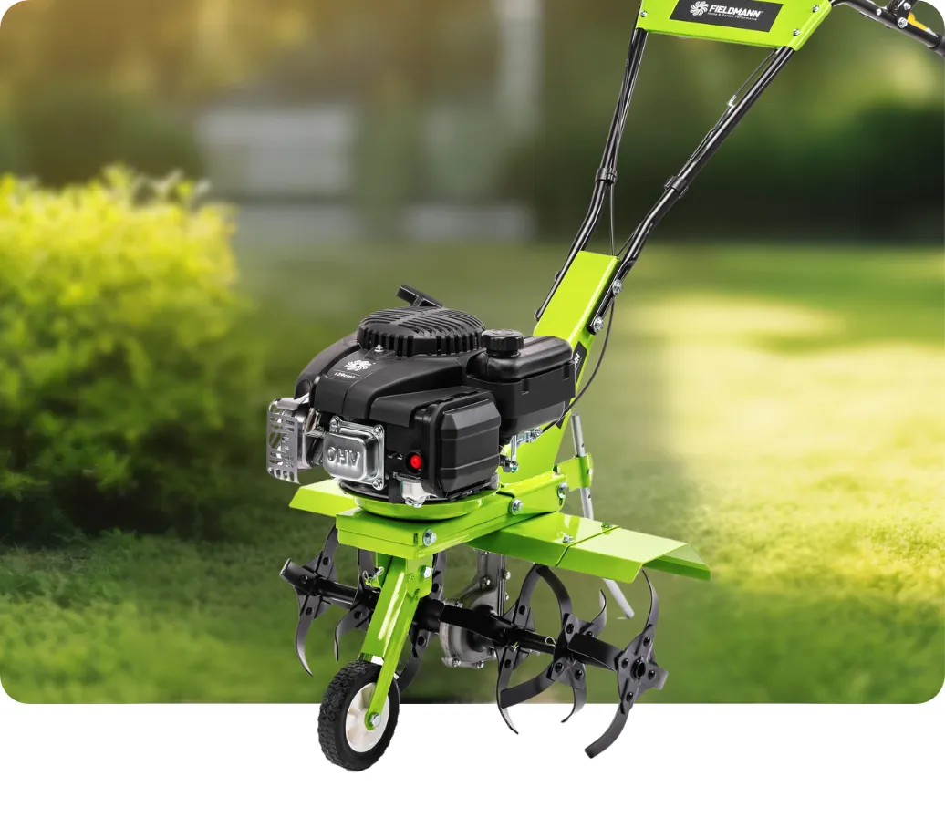 Benzínový kultivátor Fieldmann FZK 6115-139BL disponuje výkonným 139 cc motorom OHV LONCIN