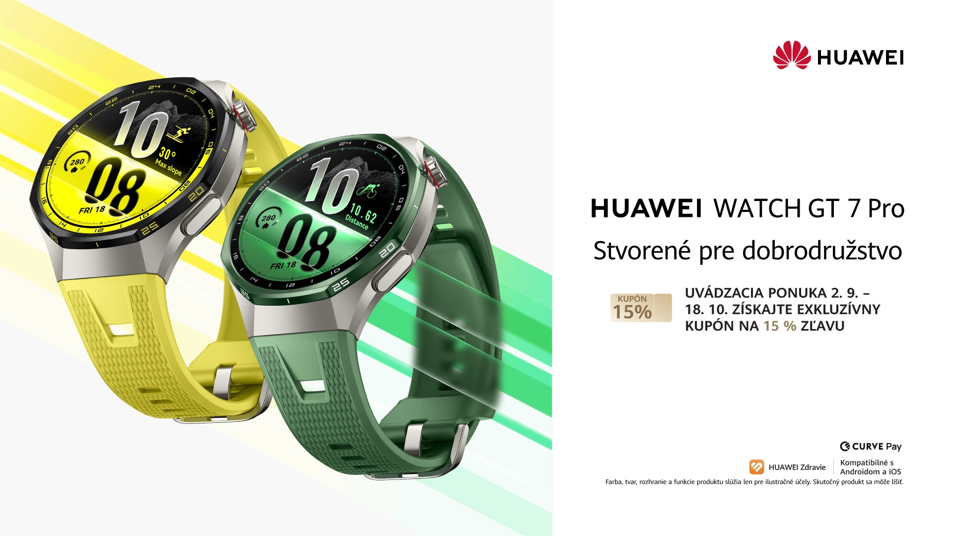 HUAWEI Watch GT 7 Pro – uvádzacia ponuka s 15 % zľavou od 2. 9. do 18. 10.