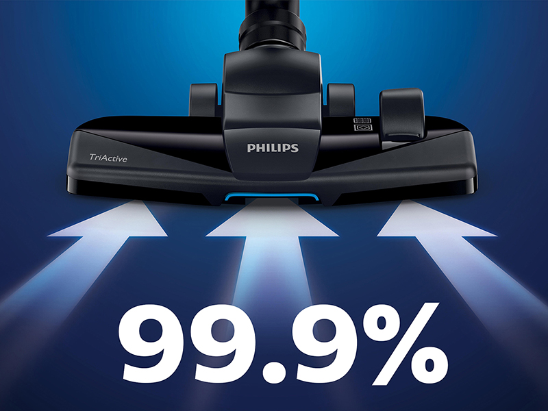 Philips XD5123/10 zachytí 99,9 % prachu