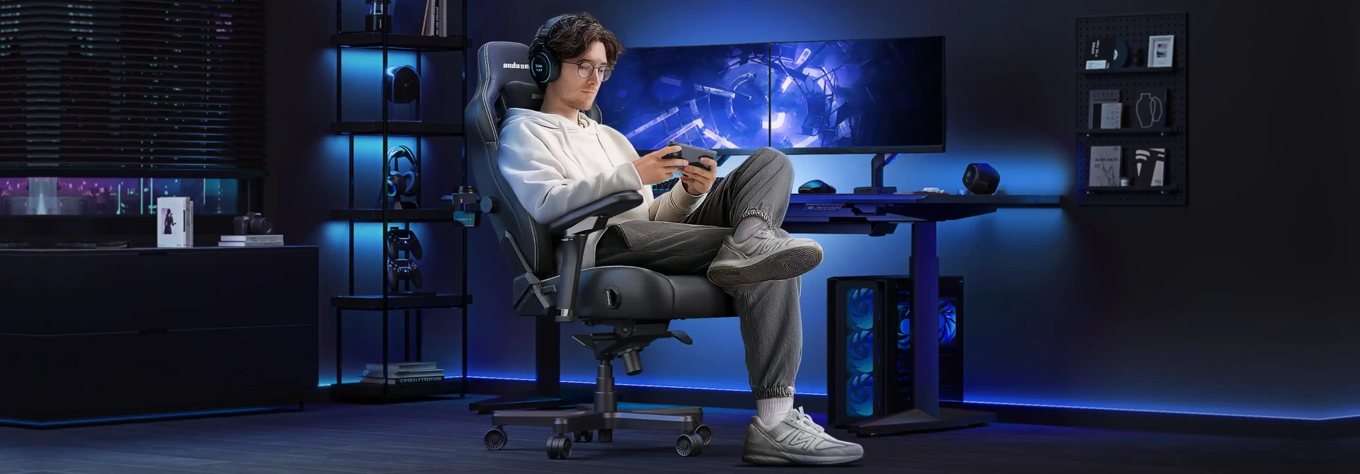 AndaSeat Kaiser 4 v hernej izbe