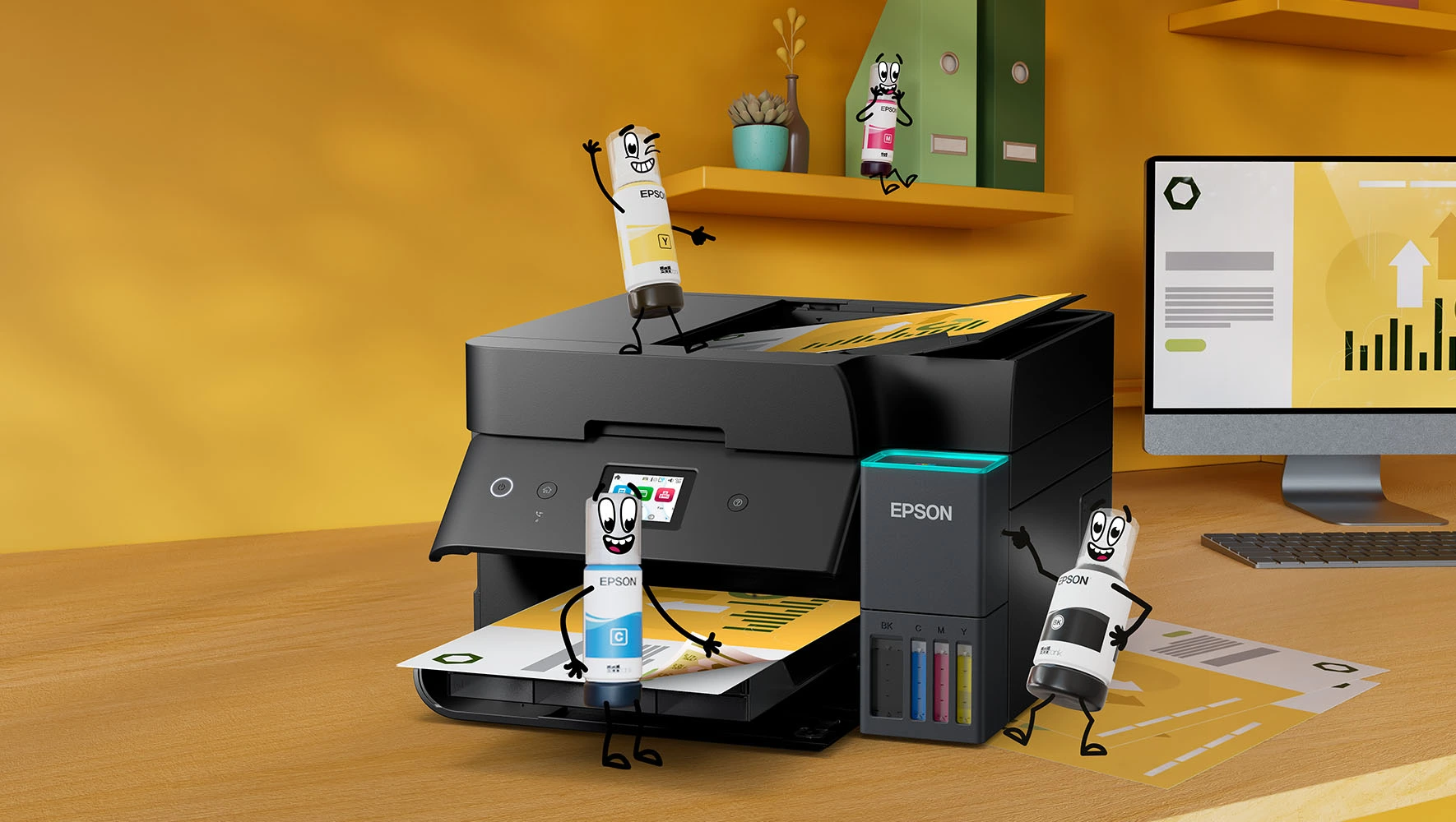 Funkcie Epson EcoTank